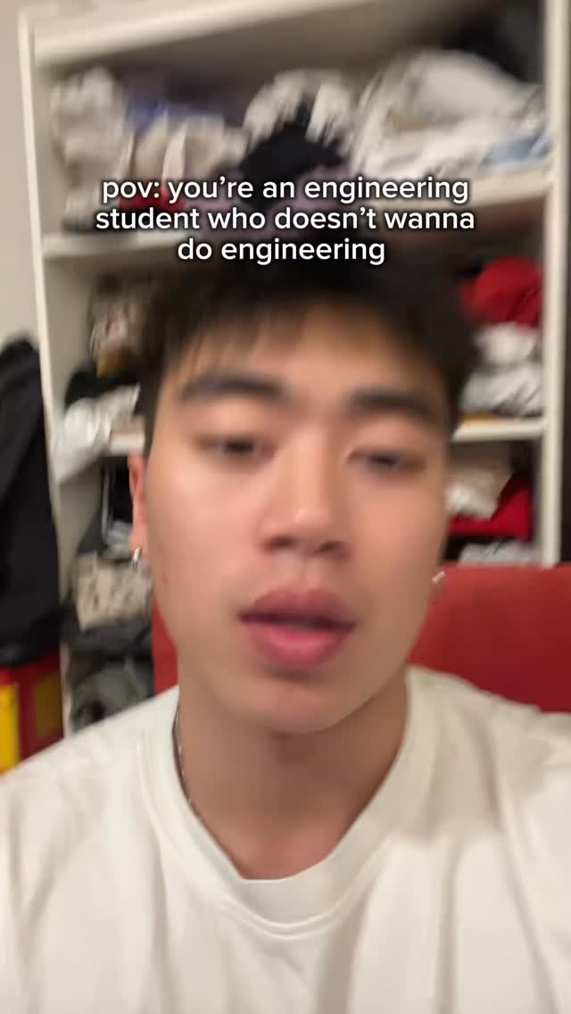 Anderson talking to camera in his personal journey video